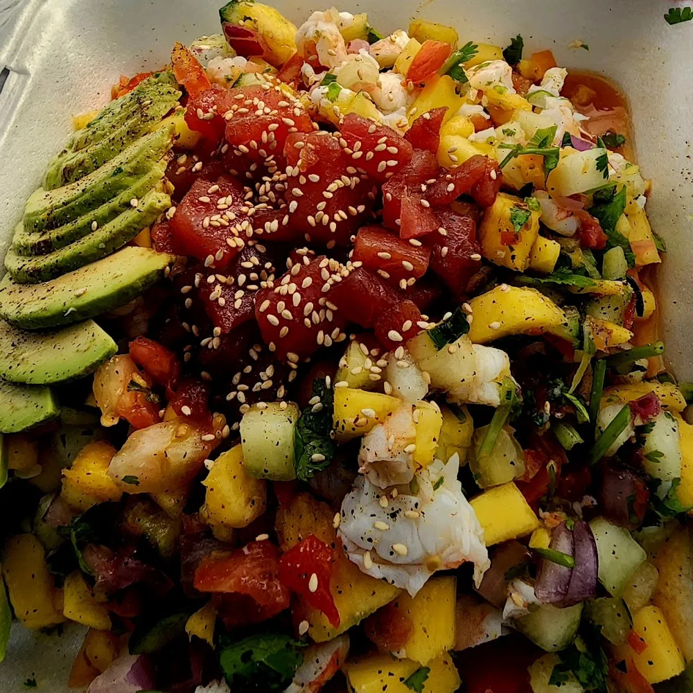Poke Tuna 4 Toppings